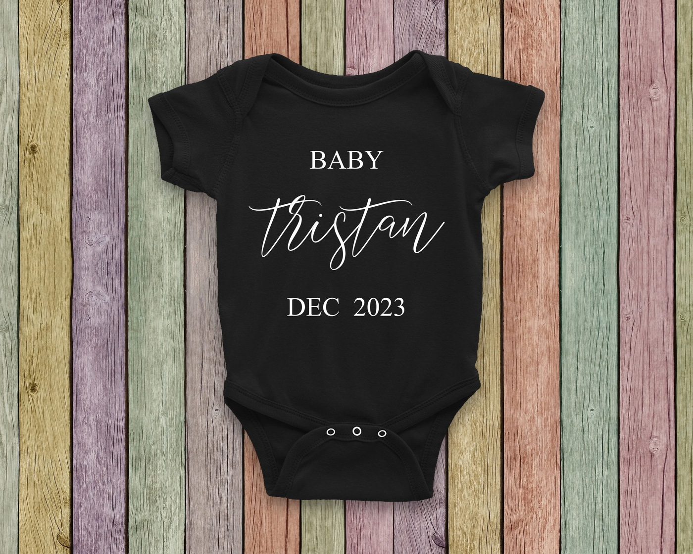 Personalized Baby Bodysuit