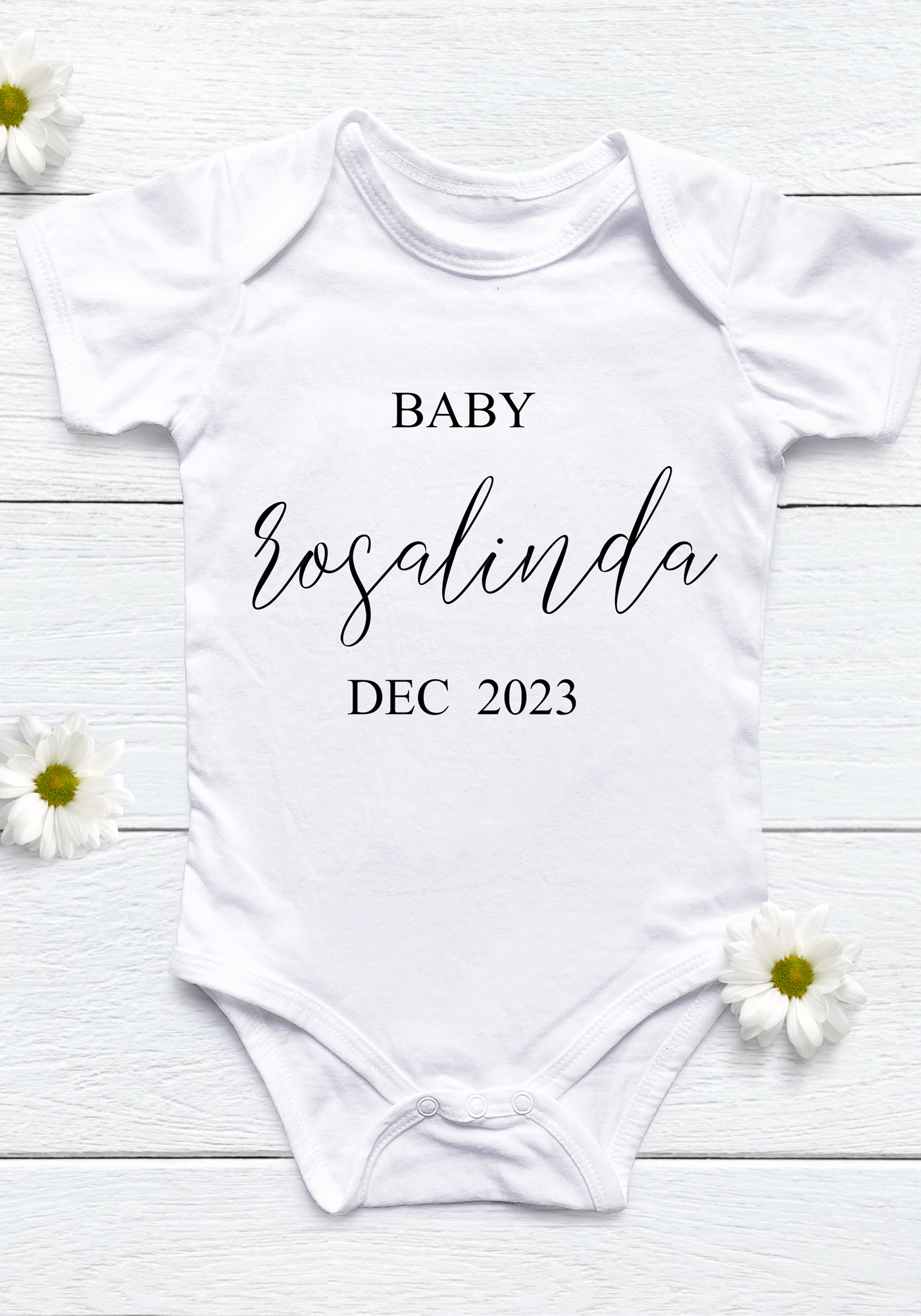 Personalized Baby Bodysuit