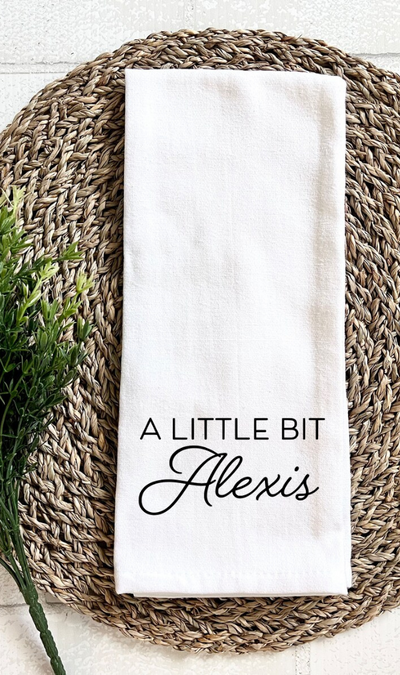 A Little Bit Alexis Kitchen Towel