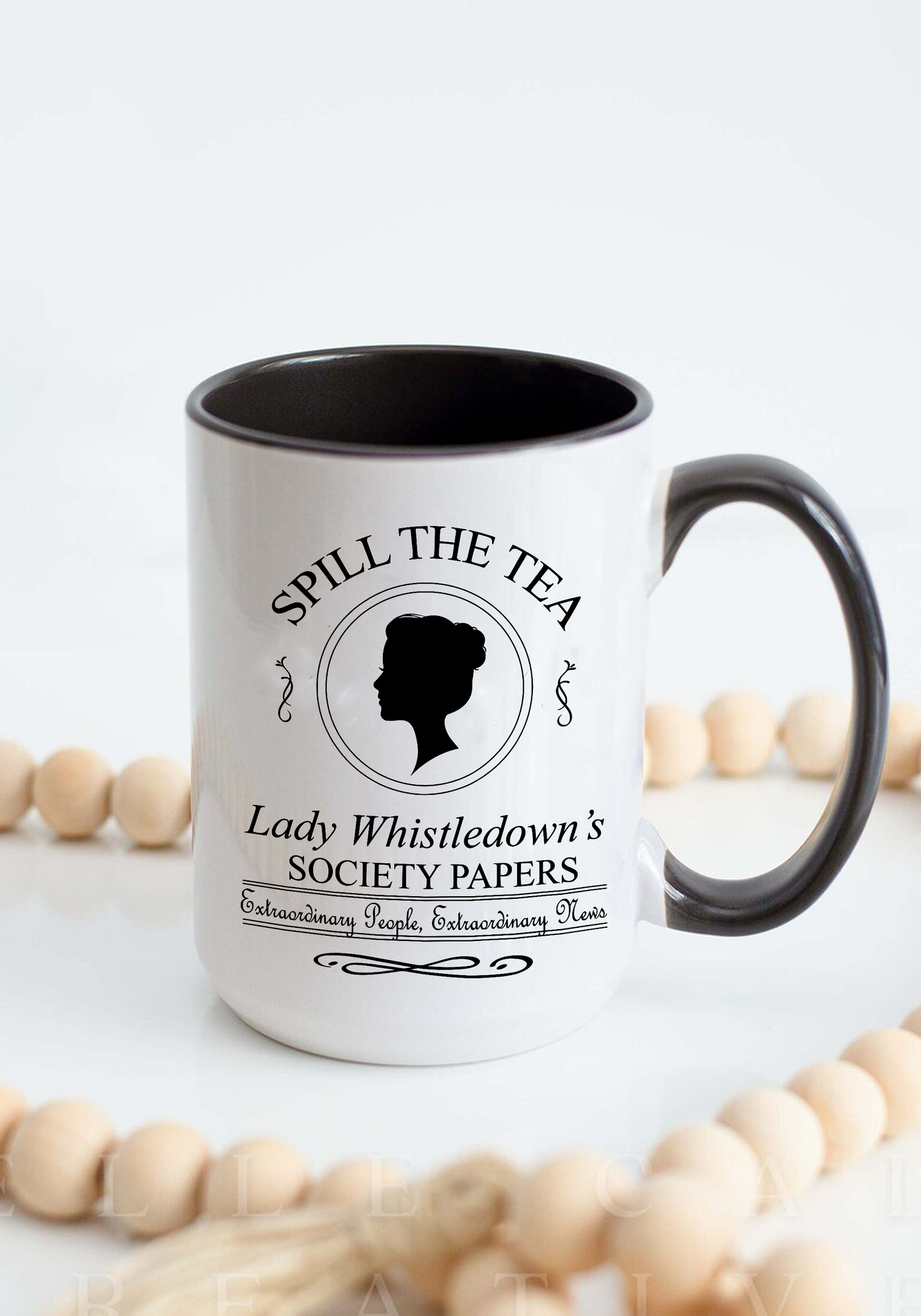 Spilling The Tea Lady Whistledown Mug
