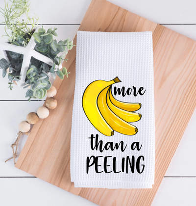 Funny Fruit Puns Kitchen Towels