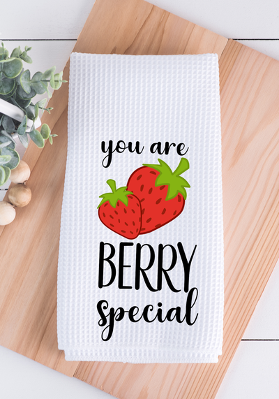 Funny Fruit Puns Kitchen Towels