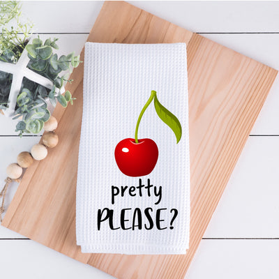 Funny Fruit Puns Kitchen Towels