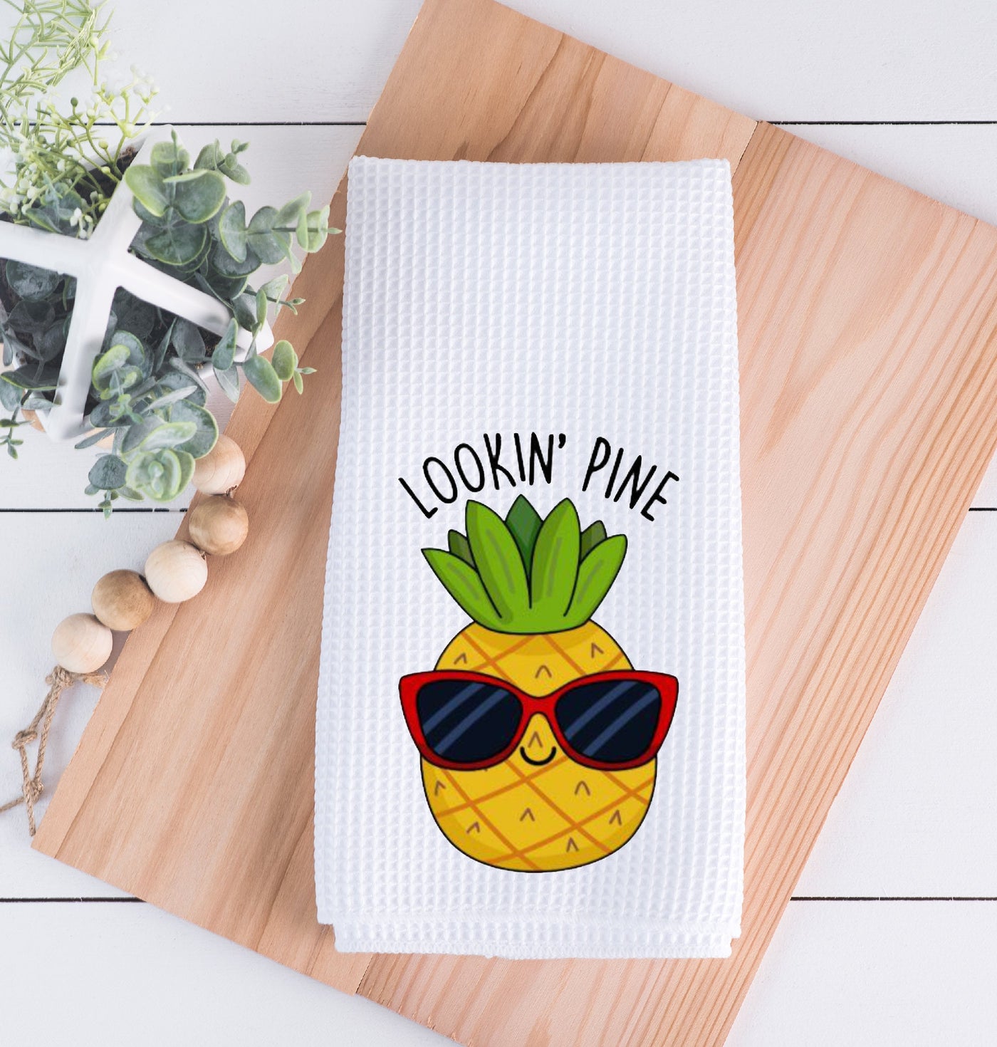 Funny Fruit Puns Kitchen Towels