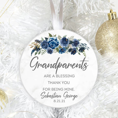Personalized Godparents Keepsake Ornament